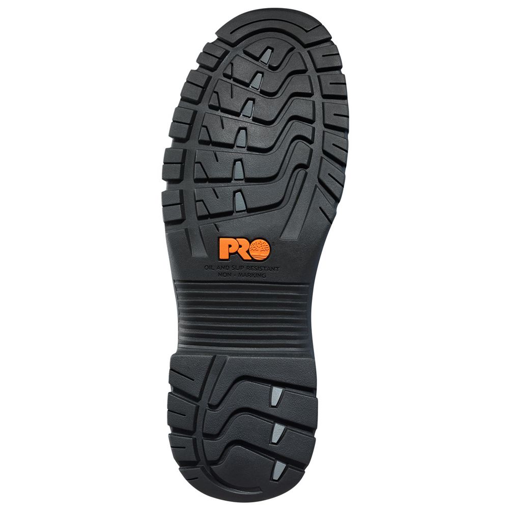 Timberland Μποτακια Εργασίας Ανδρικα Μαυρα - Pro® Helix 6\" Comp Toe - Greece 4231086-WD